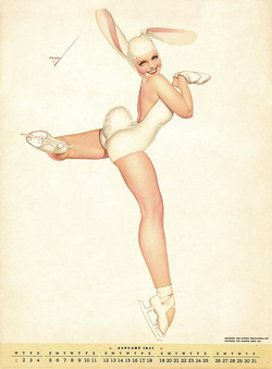 Gorgeous Petty - 1947 Calendar
