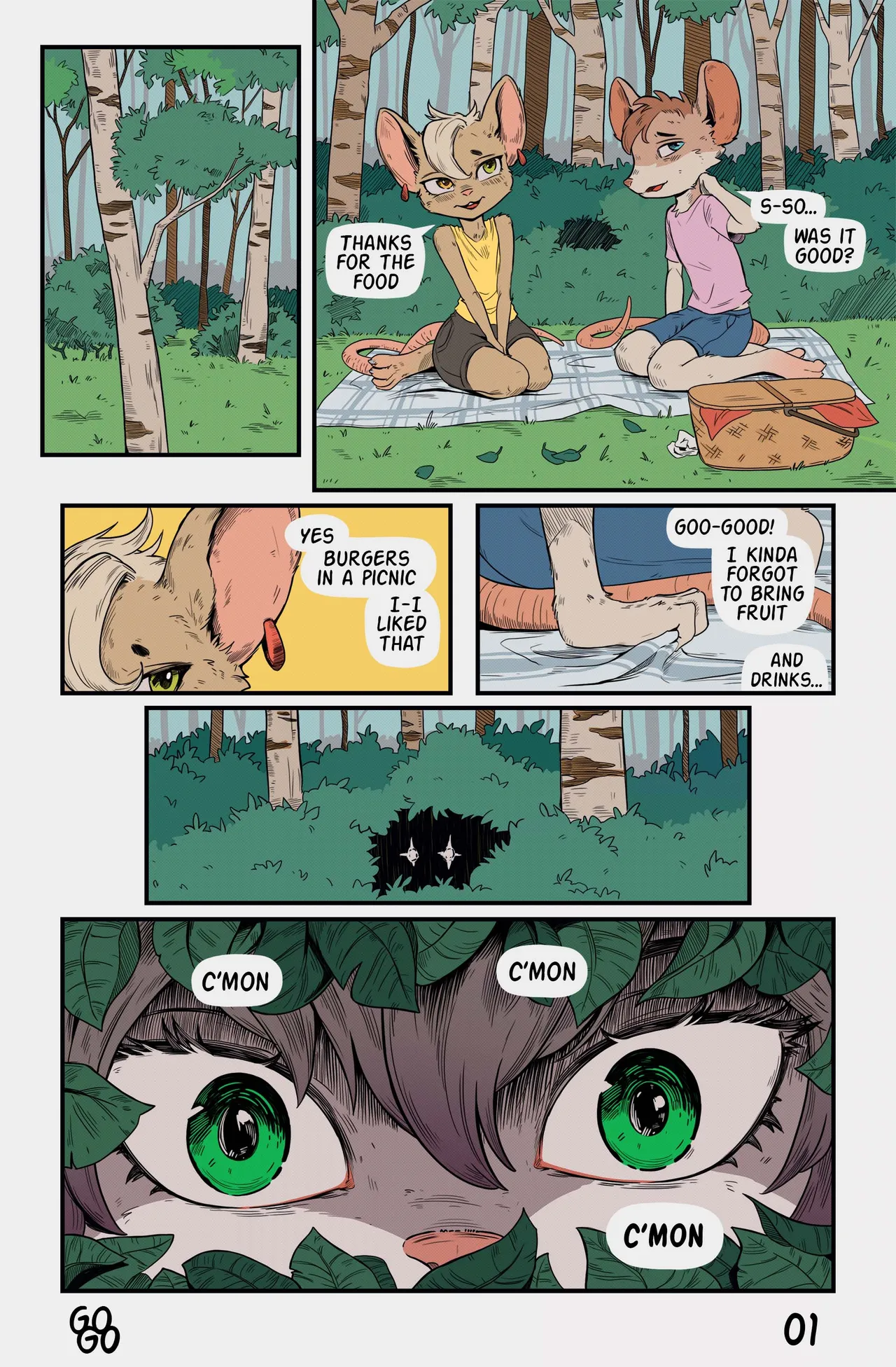 Keira's Hunt page 1 full