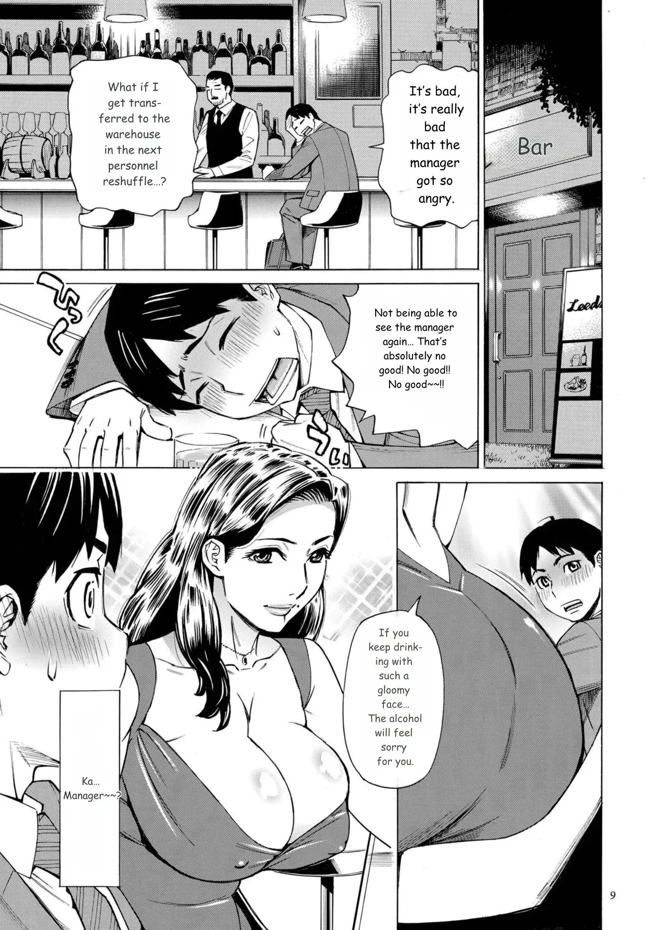 Three MILFs Fukura-ke no Inran 3 Jukujo page 9 full