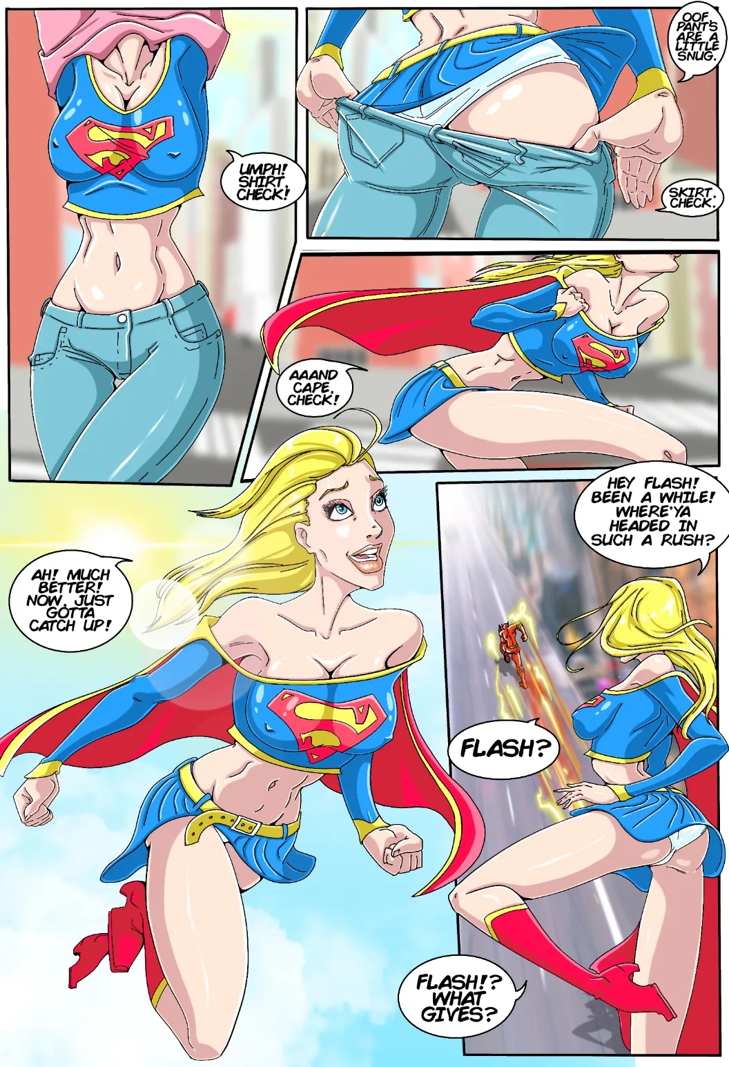 True Injustice: Supergirl part 2 page 5 full