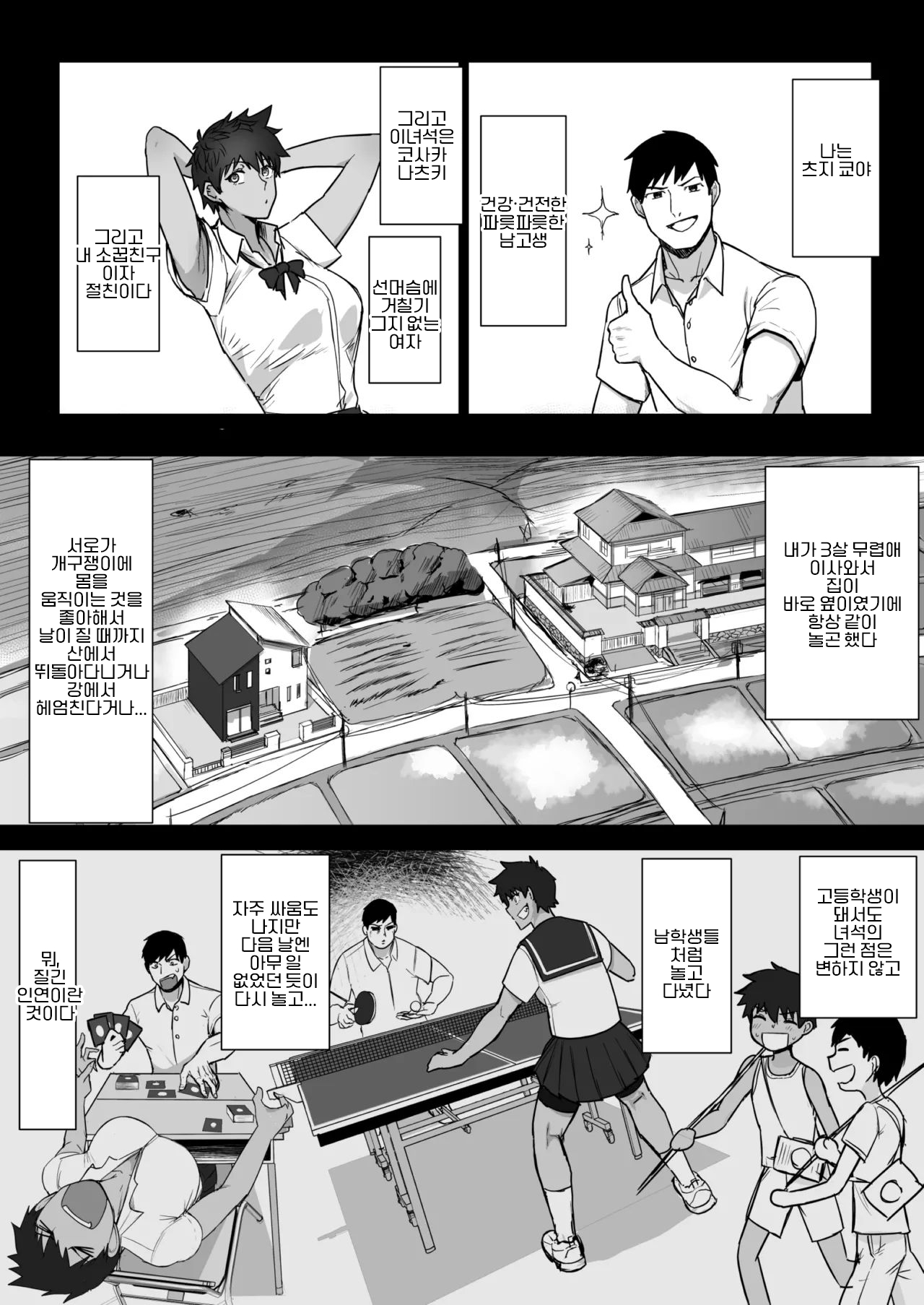 Boish de Takashinchou na Kasshoku Oreko-domo to Ase-mure Icharabu Ecchi Shimakuru Hon｜보이시하고 키 큰 갈색 피부 오레코 소꿉친구와 땀투성이로 꽁냥꽁냥 맹렬히 섹스하는 책 page 3 full