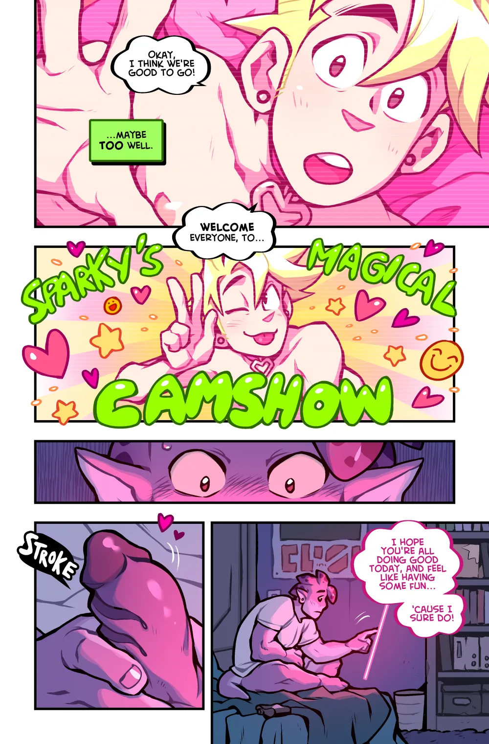 Sparky's Magical Cam Show page 4 full