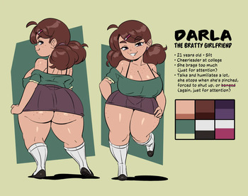 Darla the Bratty Girlfriend cover