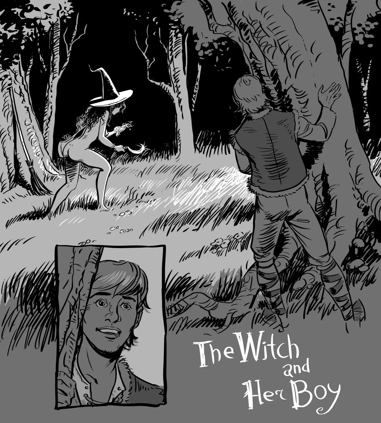 The Witch and Her Boy page 1 full