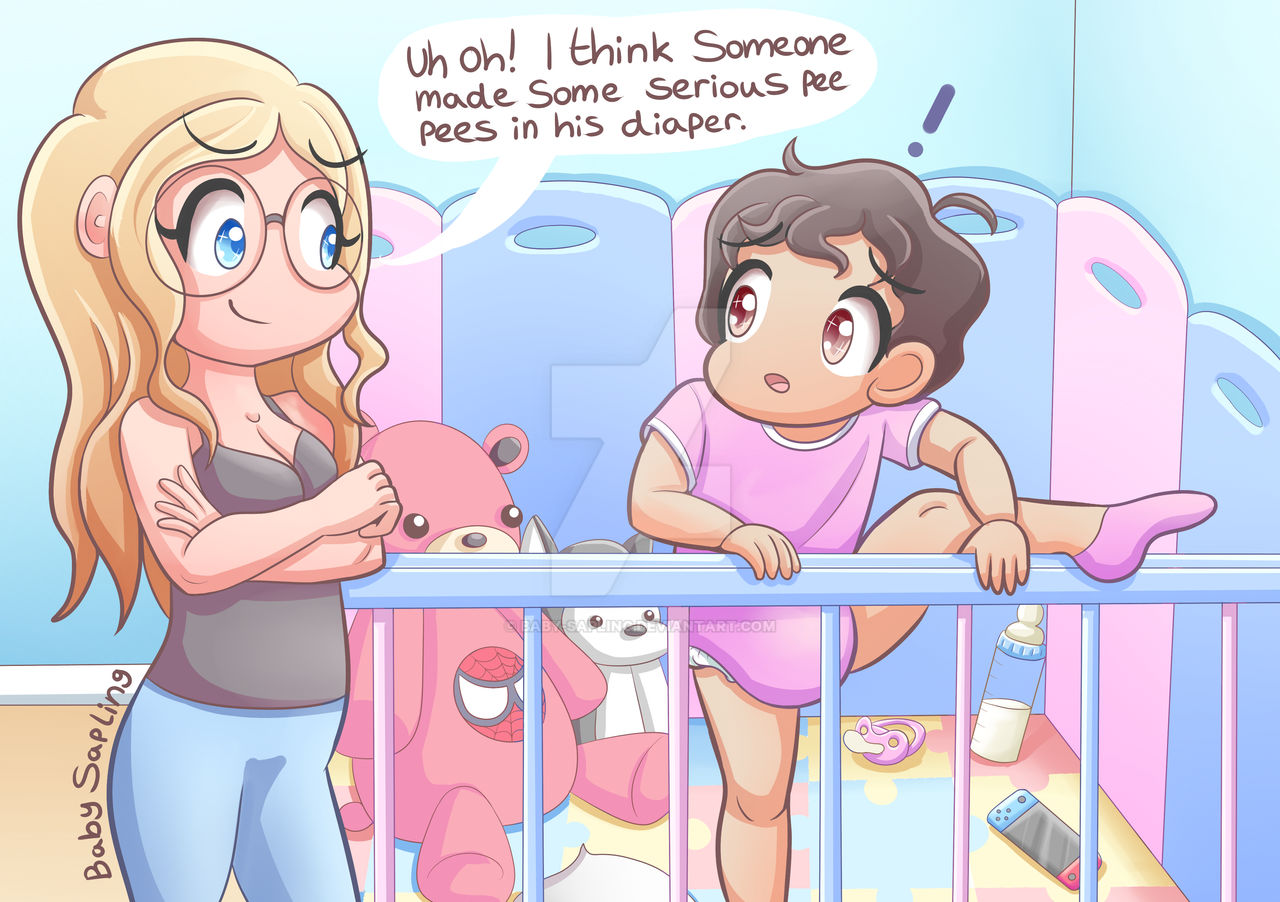 Baby Sapling - Age Regression, ABDL page 6 full
