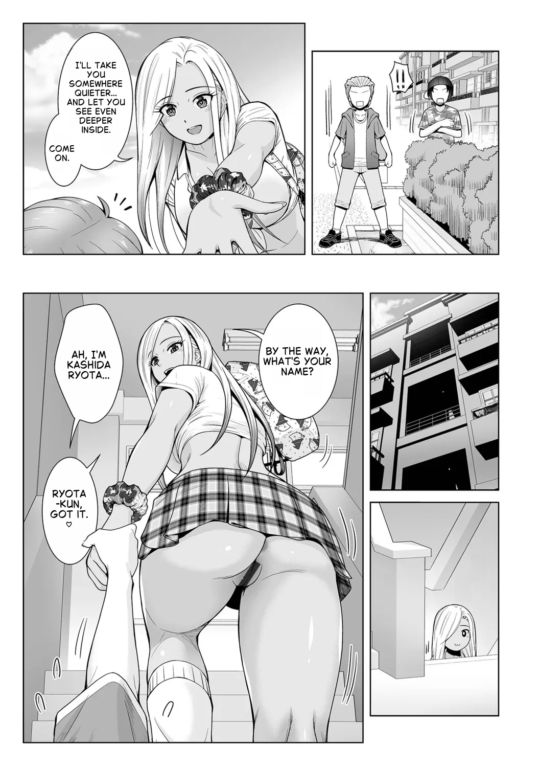 Honto wa Yasashii Kuro Gal no Onee-san 01 page 5 full