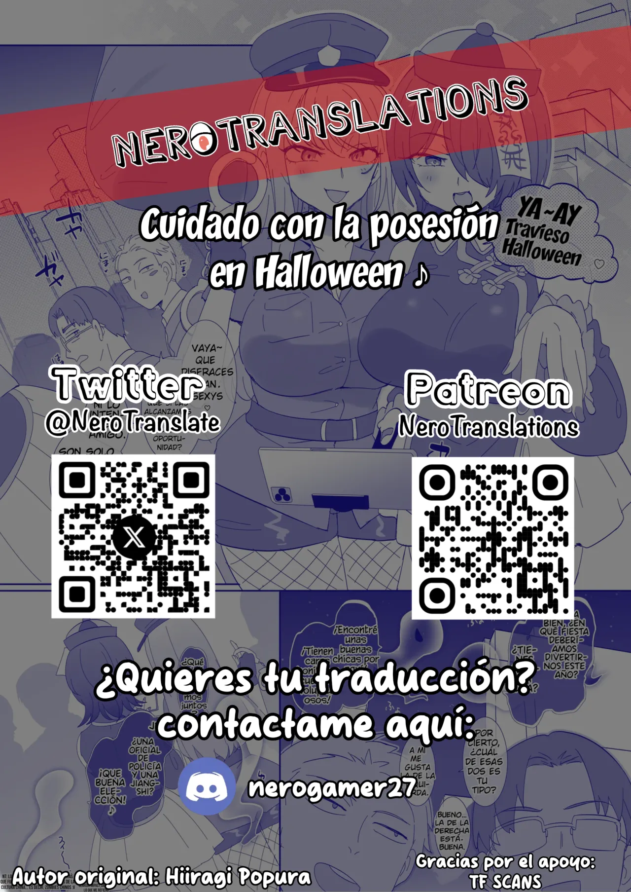 Un Halloween Travieso page 9 full