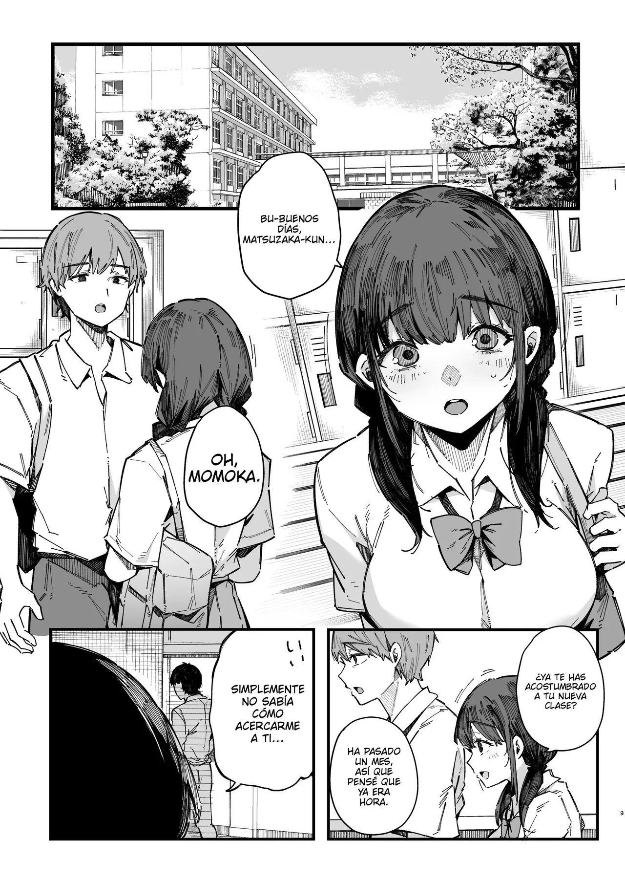 Kotowarenai Jimi na Osananajimi ga, Seishori Iin o Makasareru Hanashi page 2 full