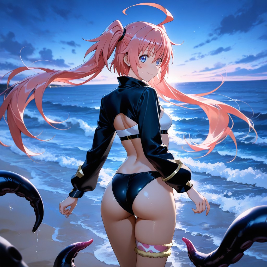 Milim Nava Tentacles - That Time I Got Reincarnated as a Slime - AI Generated page 5 full
