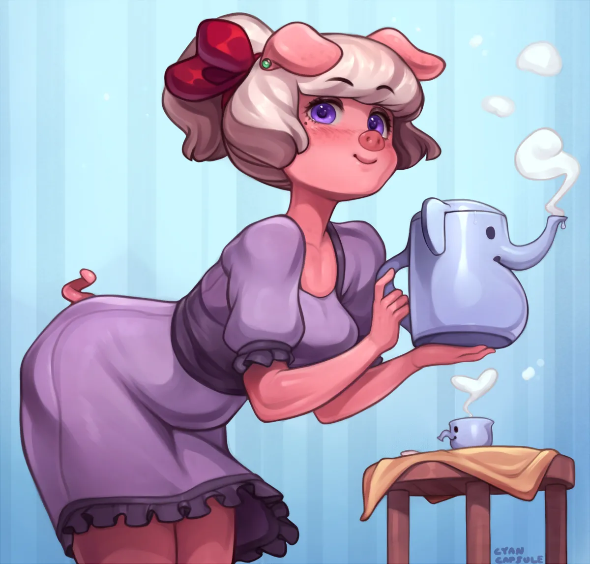 Pig Princess Emelie &amp; friends page 1 full
