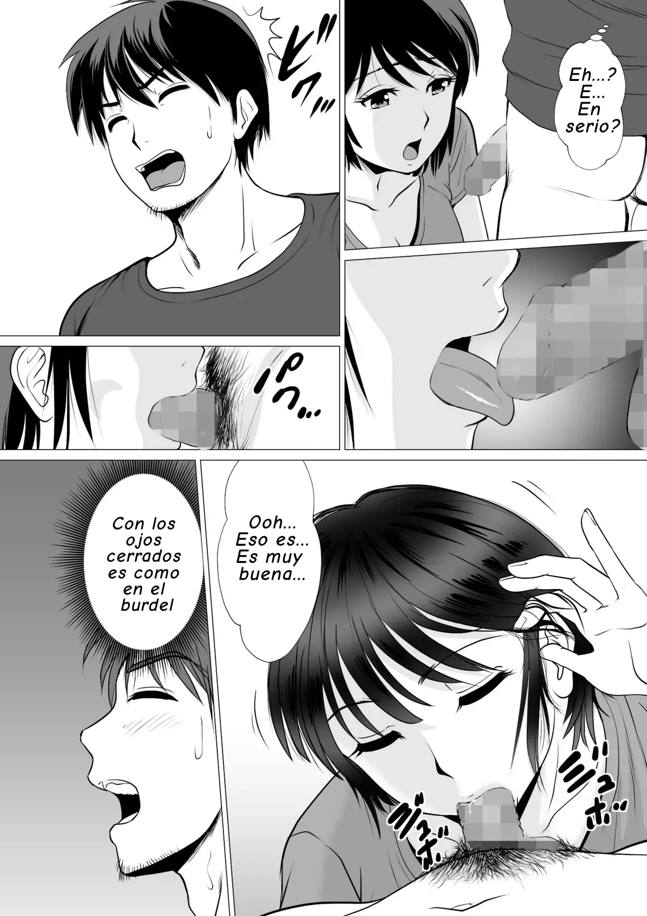 Cospa Saikyou!？Okaa-san Fuuzoku｜¿La Mejor Relación Calidad-Precio？La Sex Shop de Mamá page 7 full
