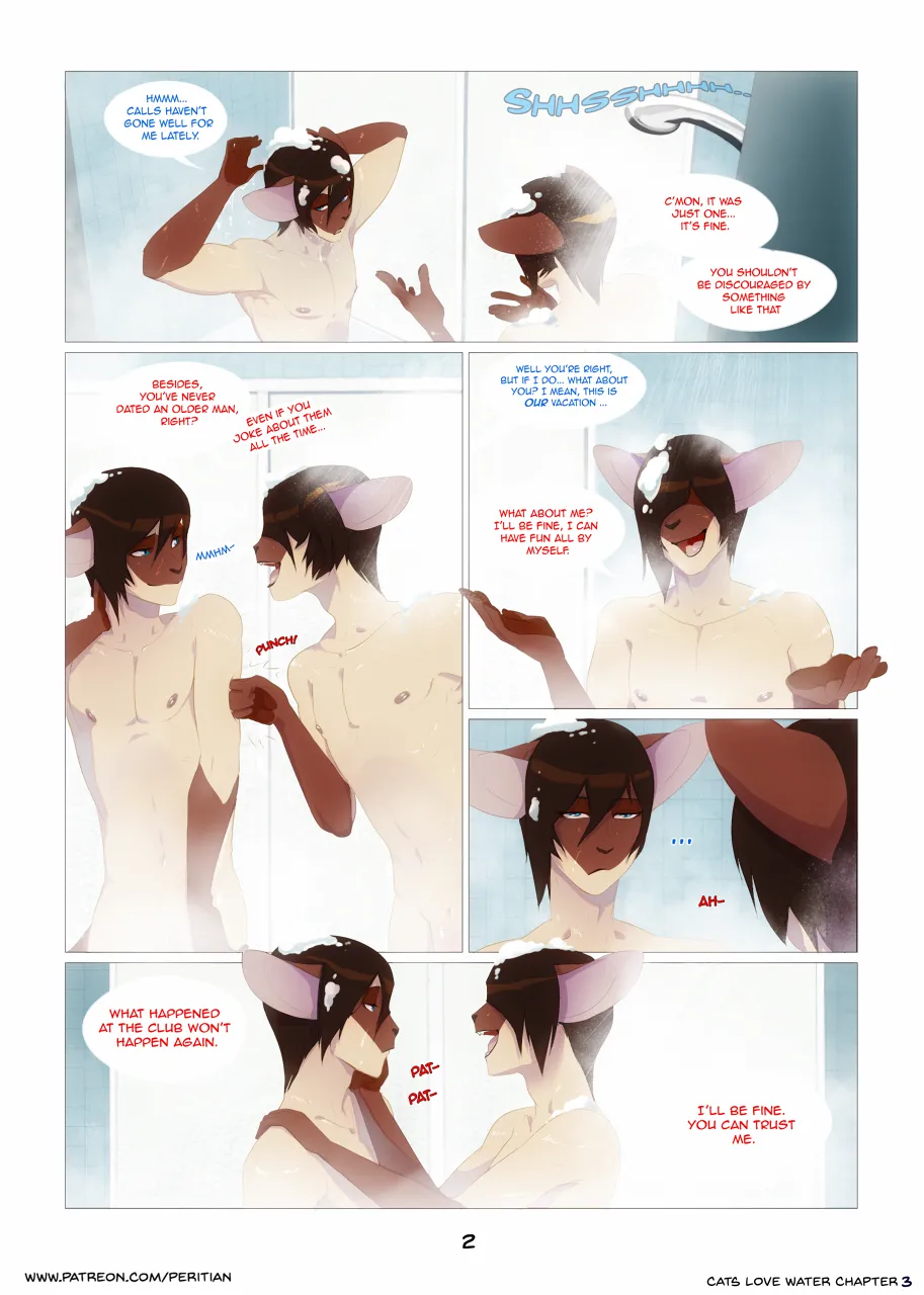 Cats Love Water 3 page 3 full
