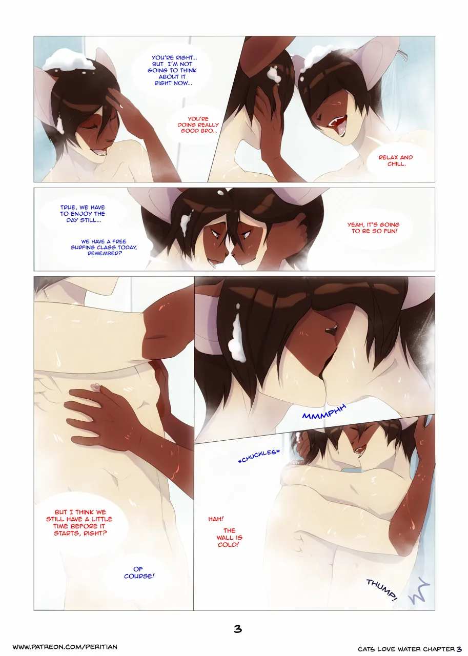 Cats Love Water 3 page 4 full