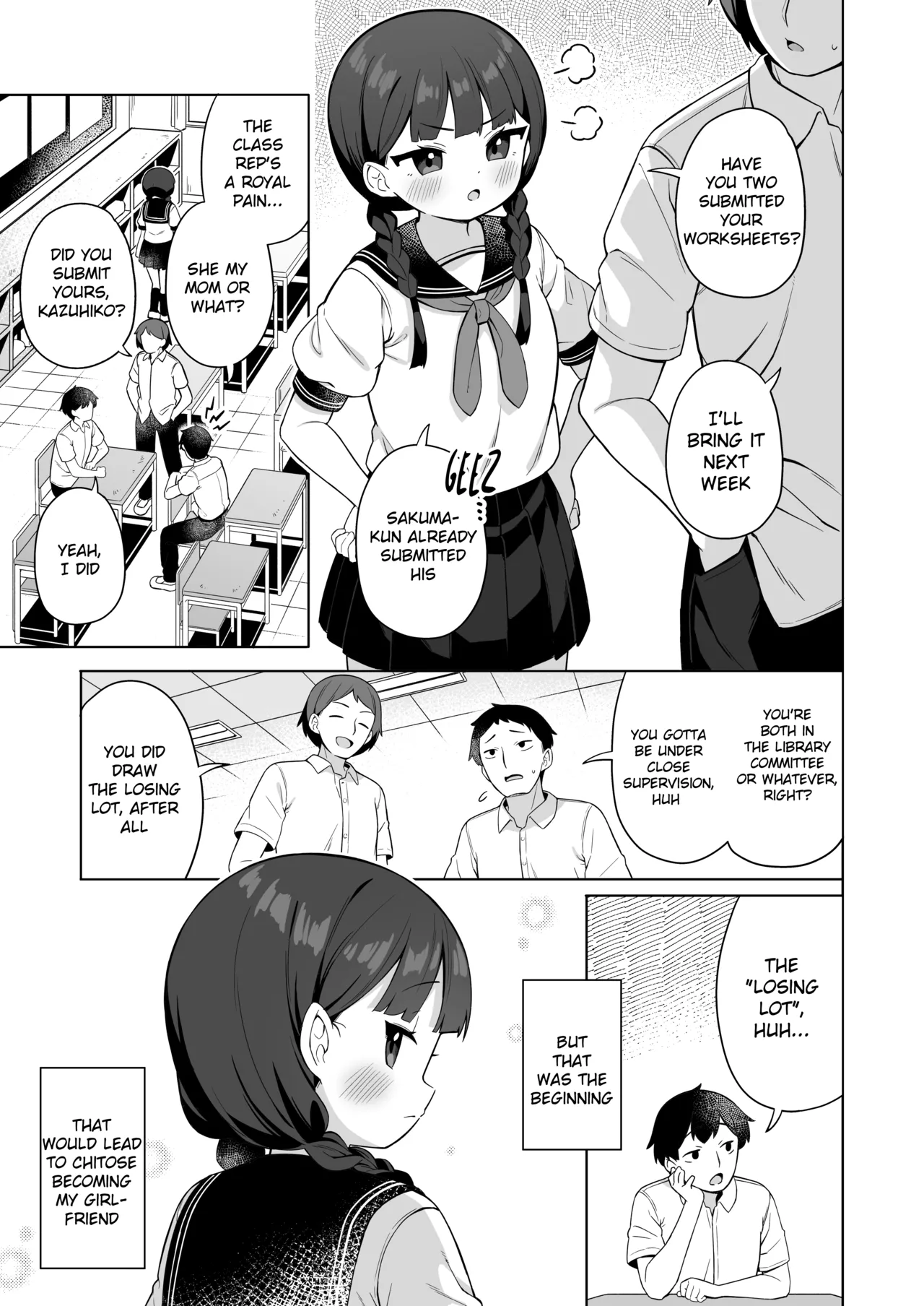 Chinmai Iinchou wa Ore ni dake Himitsu o Misete Kureru page 2 full
