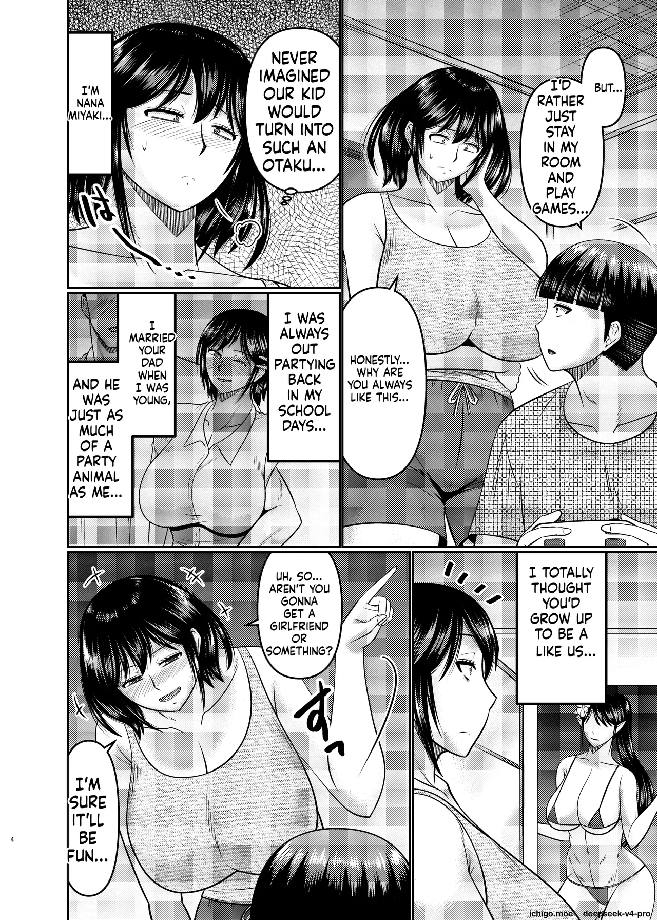 Moto Gal Mama wa Musuko no Karada o Yoku Shiranai page 3 full