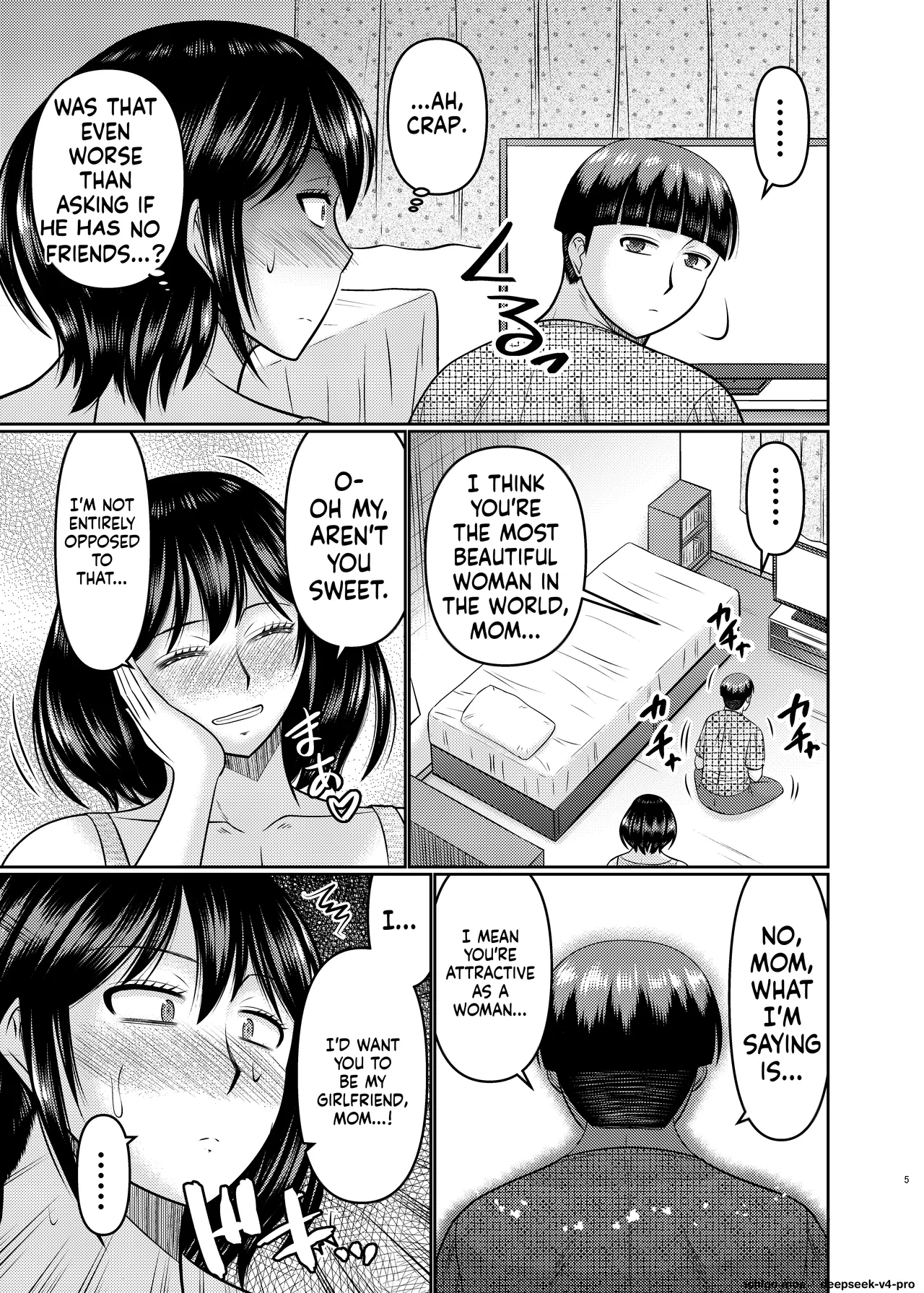 Moto Gal Mama wa Musuko no Karada o Yoku Shiranai page 4 full