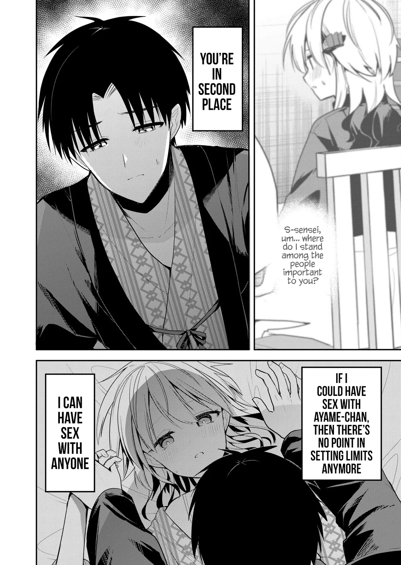 Kimi no Mae de Kimi Igai o Daku Ch. 24 | Having Sex with Someone Else in Front of You 24 page 3 full
