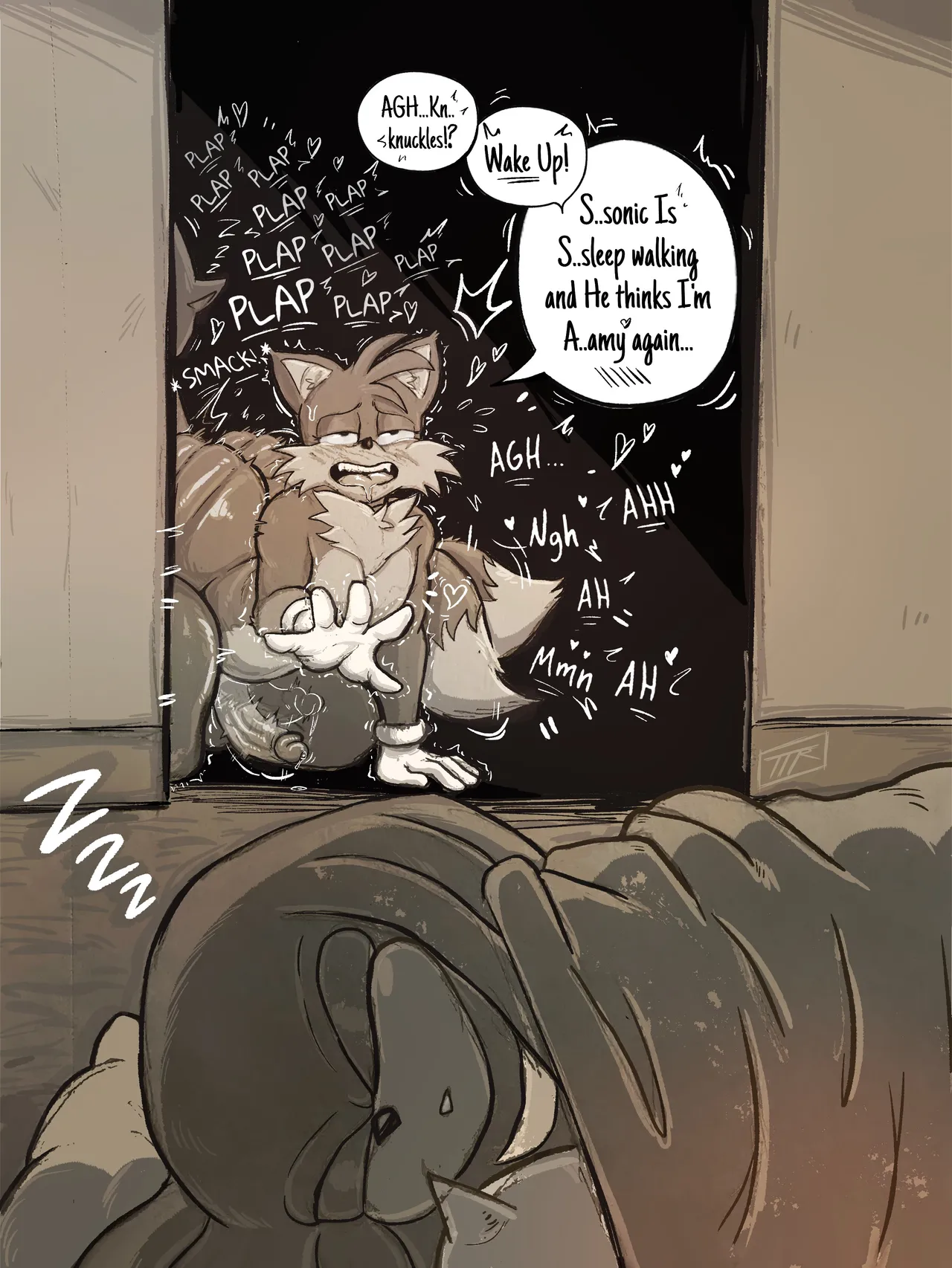 Tails' big sleepover page 1 full