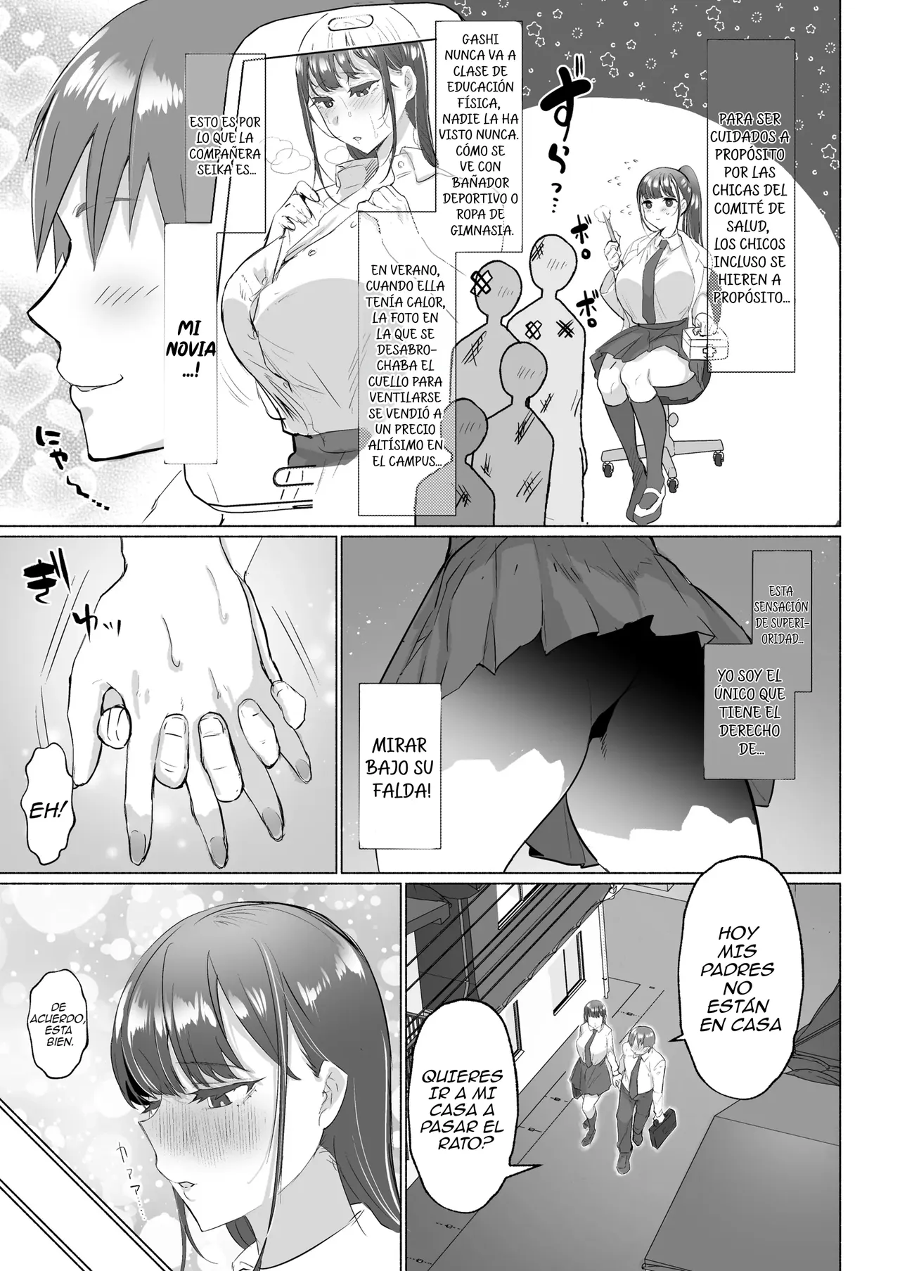 Seiso Kanojo no Noumiso ga Nietagiru Futanari Kintama ni Okasarete Osananajimi kara Kaasan made Shuui no Mesu Subete Kuichirakasu Yarichin Osu ni Natteru... ｜Los Testículos de una Futanari le Están Friendo el Cerebro, Transformándola —de una Chica Ejemplar— en una Semental Hiperpromiscua que Devora a Todas las Hembras a su Alrededor, Desde su Amiga de la Infancia Hasta su Propia Madre... page 5 full