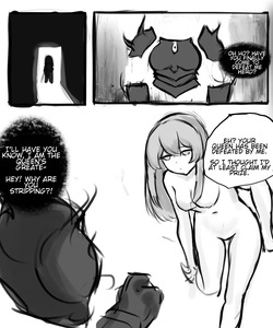 Lewd Heroine and Queens Armor