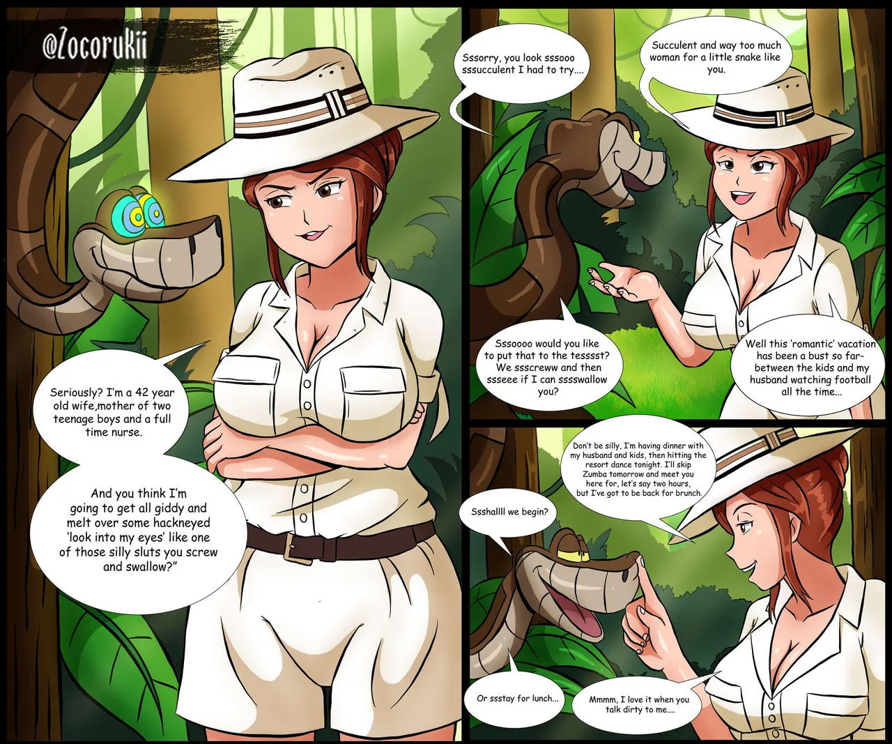 Ruth &amp; Kaa page 1 full