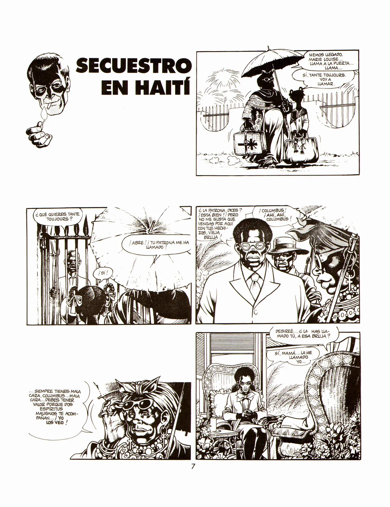 El desconocido #03 Secuestro en Haiti page 8 full