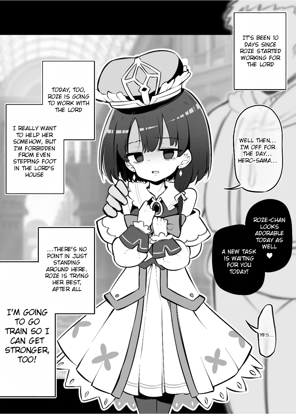 Priestess Roze, a trusted party member, returns with new stats she didn't know she had 2 page 2 full