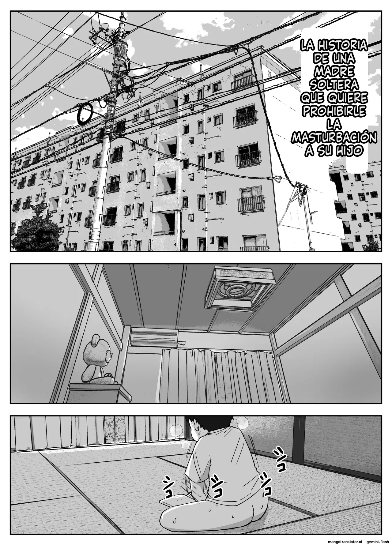 Musuko no onanī o kinshi shitai shin mama no hanashi  MTL page 2 full