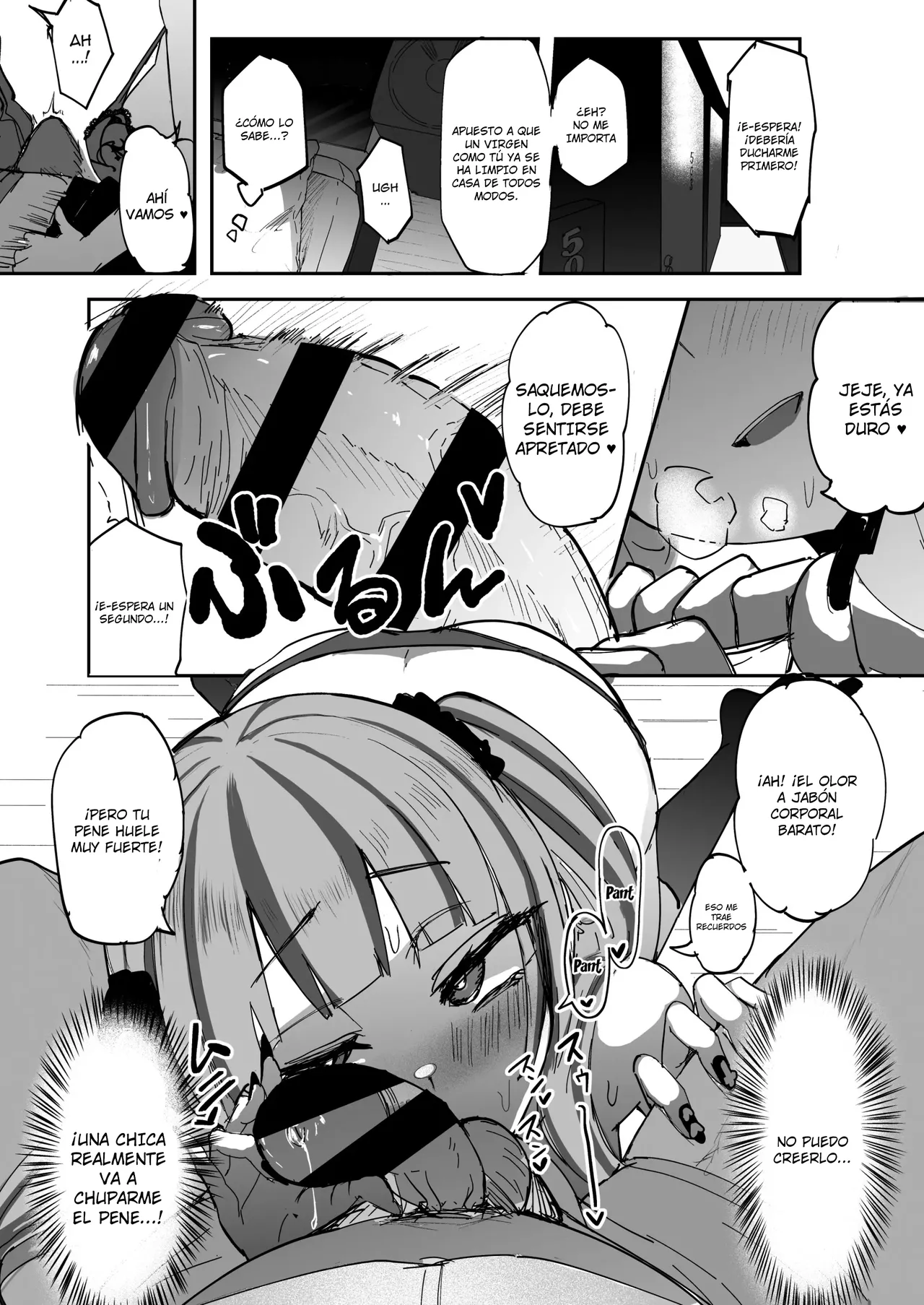 Futanari JK Kaliemon-chan｜La Futanari de Secundaria Kariemon-chan page 7 full