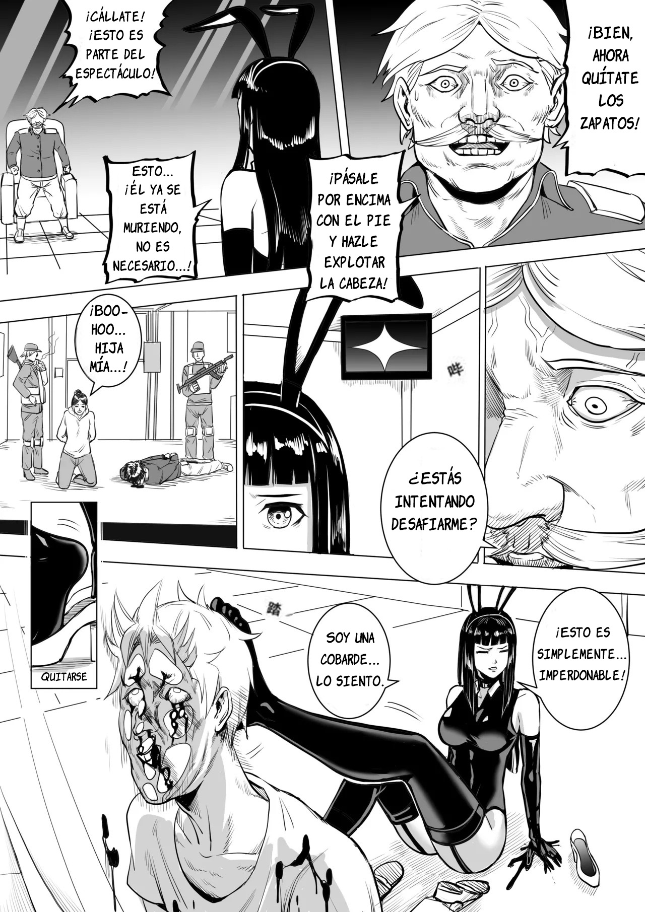 El juego del dolor: Capítulo del equipo de ayuda mutua page 8 full