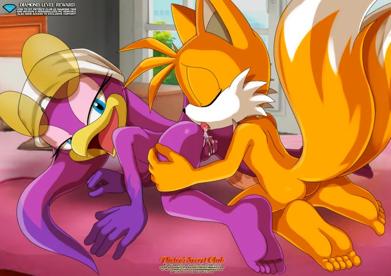Tikal, Blaze, Wave, and Vanilla fucking Sonic &amp; Tails page 3 full