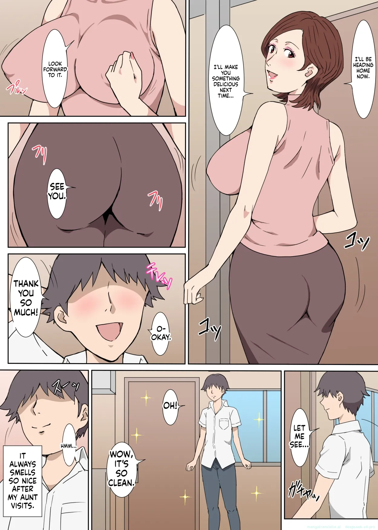 Osekkaina Oba-san to Apart de Sex Shita Hanashi page 3 full