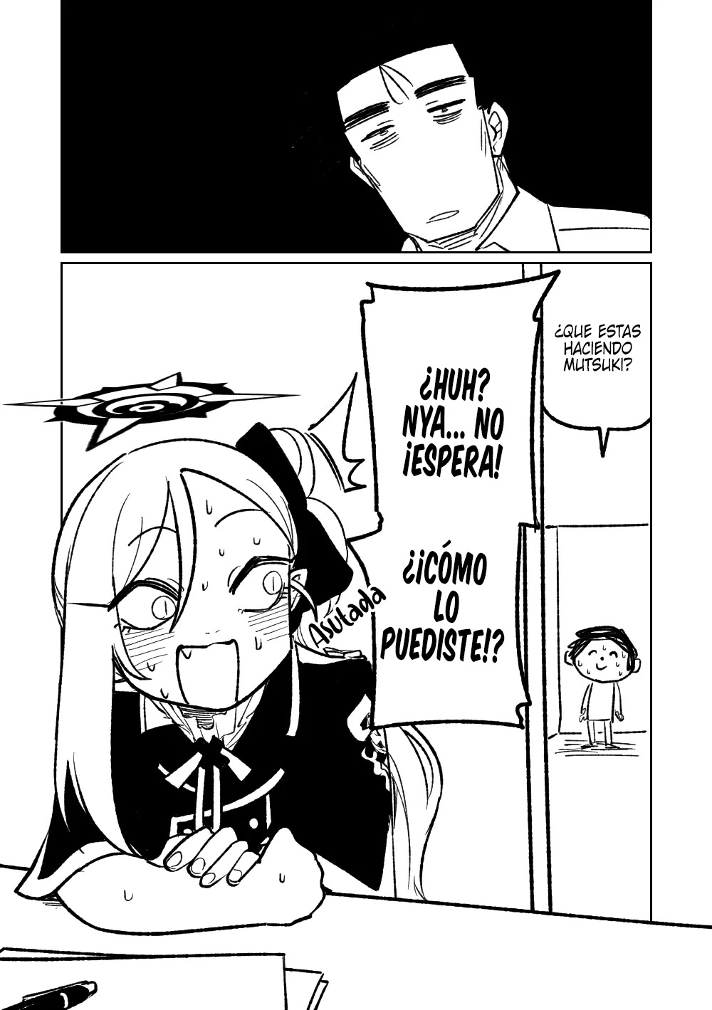 KabeShiri | Sensei estoy atorada en la pared page 4 full