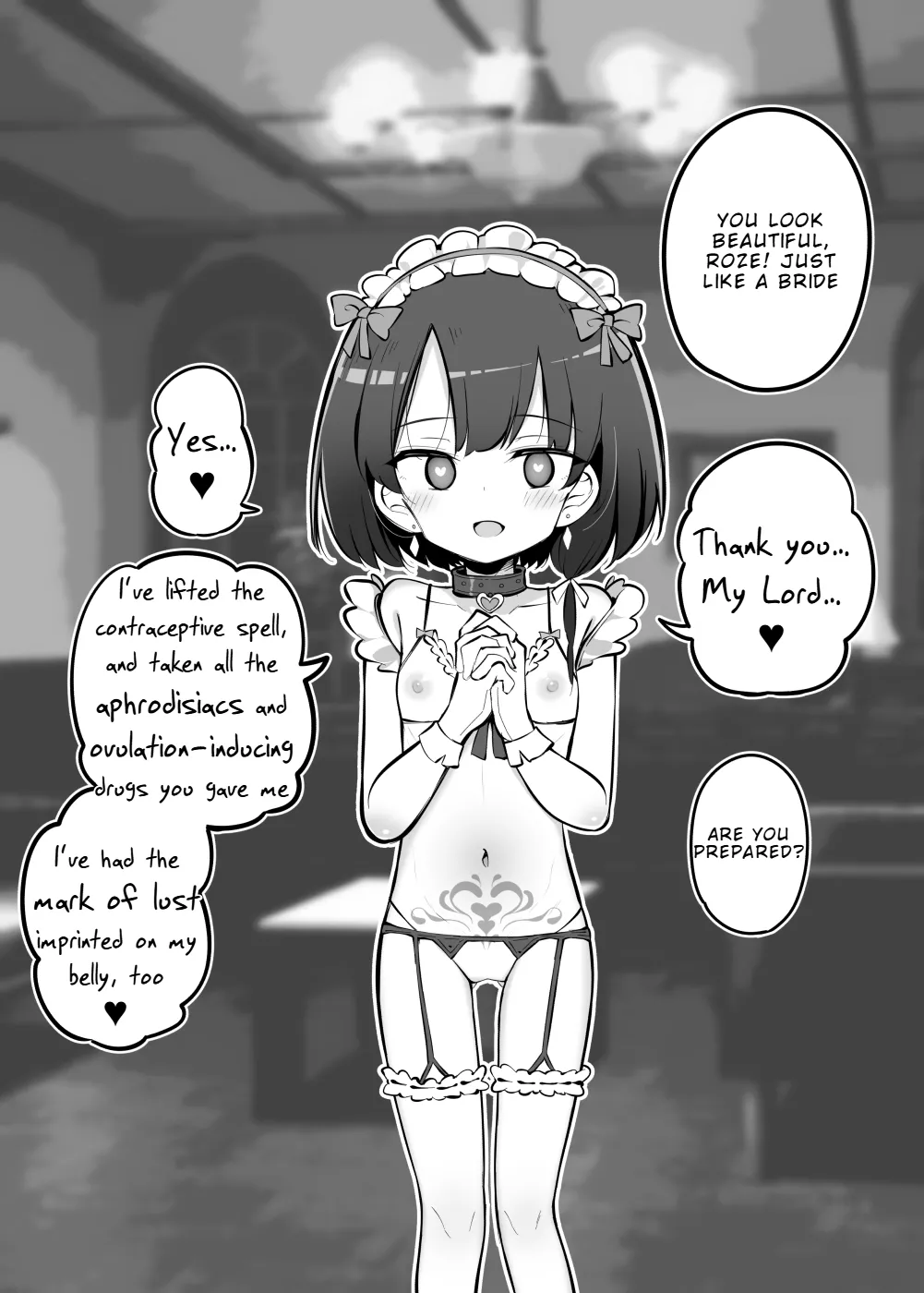Priestess Roze, a trusted party member, returns with new stats she didn't know she had 3 page 10 full
