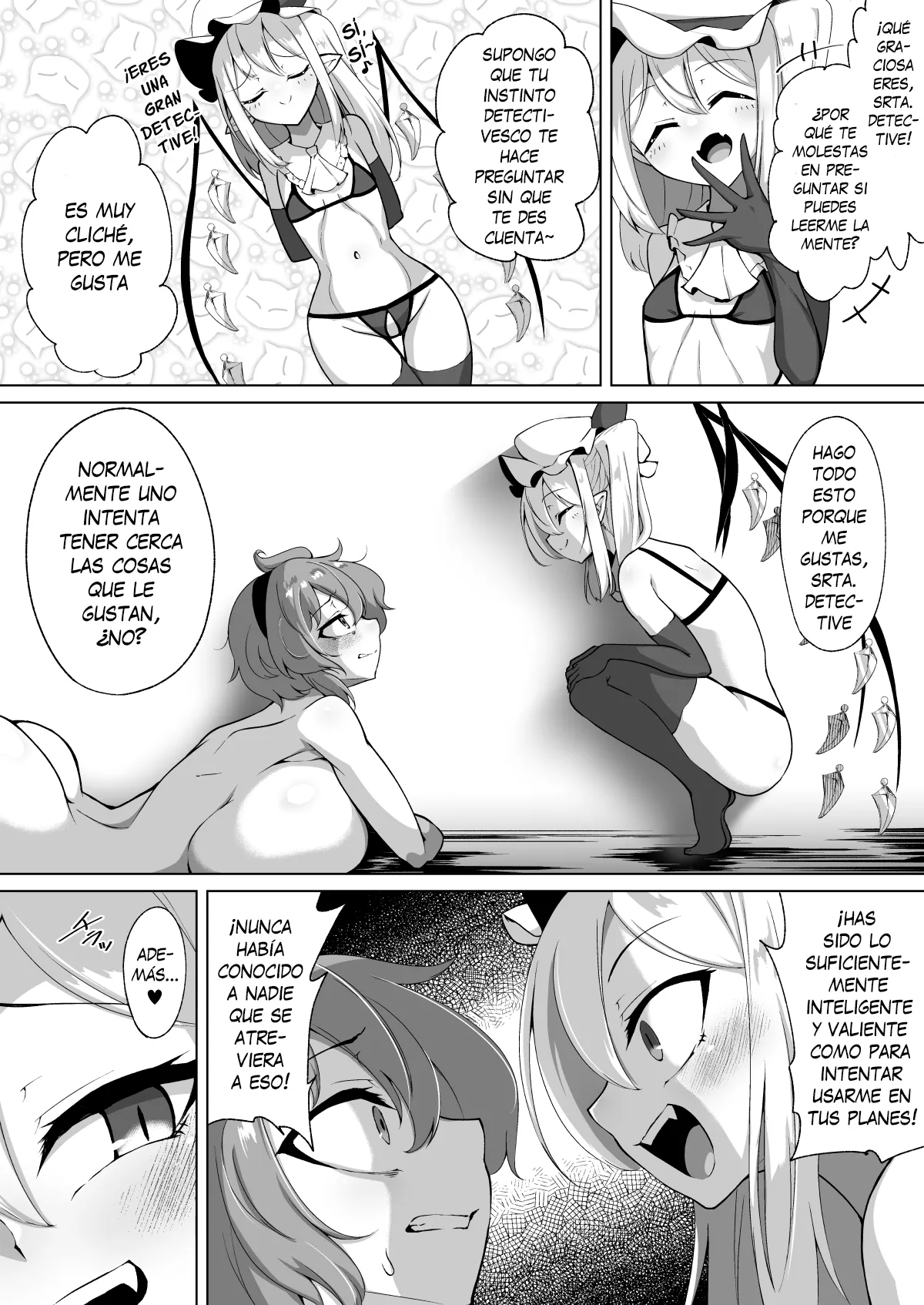 Futanari Hansoku Tantei Satori vs Kintama Hakai-shin Flan page 8 full
