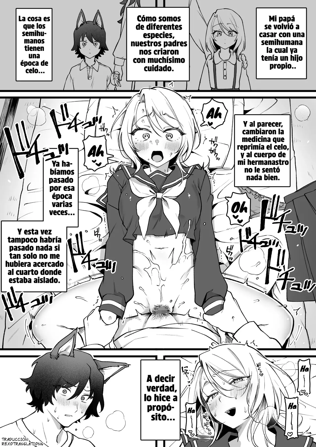 Familia que falló en controlar el periodo de celo - Hatsujouki Kanri Shippai Katei page 1 full