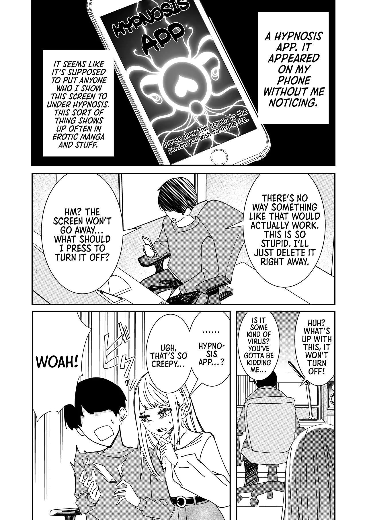 Saimin Appli de! ~Kuso Namaiki na Imouto o Onaho ni Shitemita~ | With a Hypnosis App! ~I Tried Making my Cheeky Younger Sister into an Onahole~ page 2 full