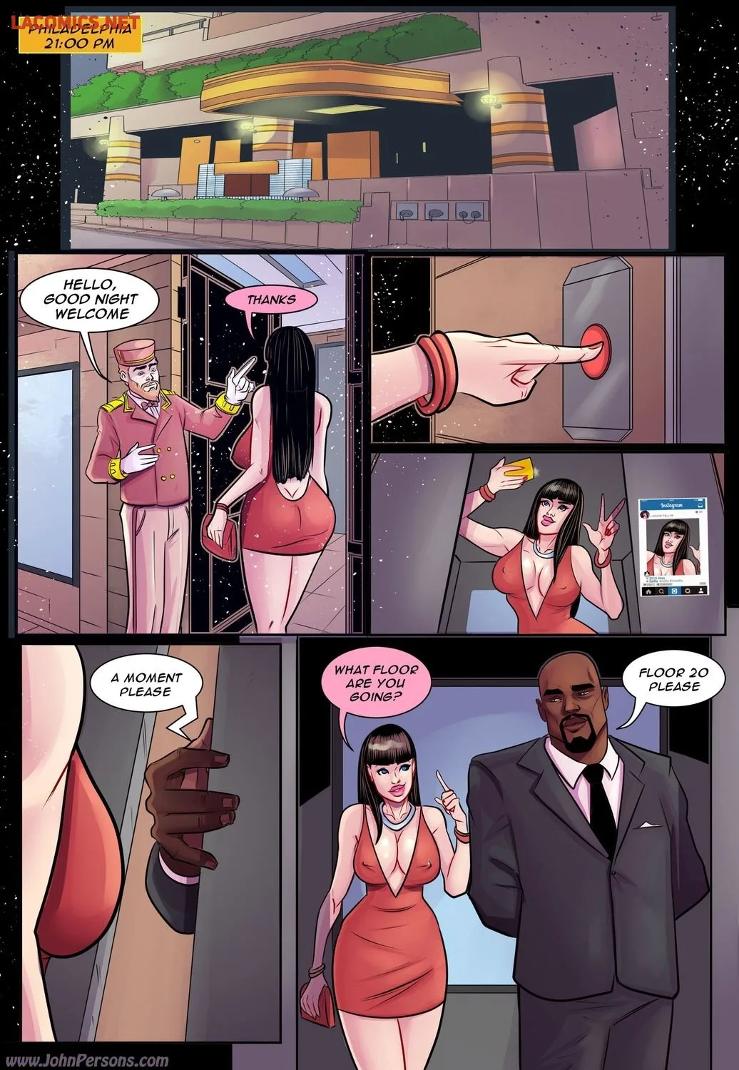 John Persons – Luciana Fellini – Elevator page 2 full