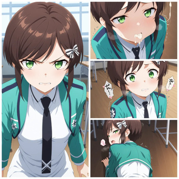 Mahouka Koukou no Rettousei-Saegusa Kasumi cover