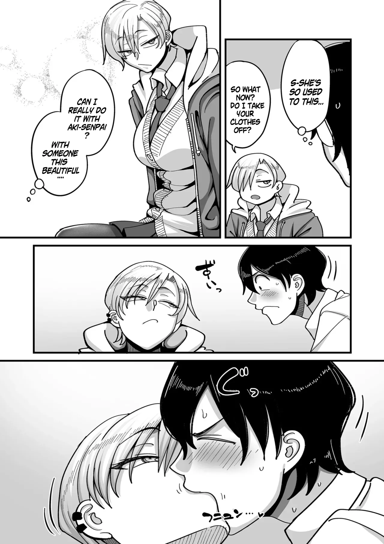 School Prostitution Journal  - Chapter 5: Expressionless Aki-senpai &amp; Tanned, Thick-Eyebrowed Yanagi-senpai page 3 full