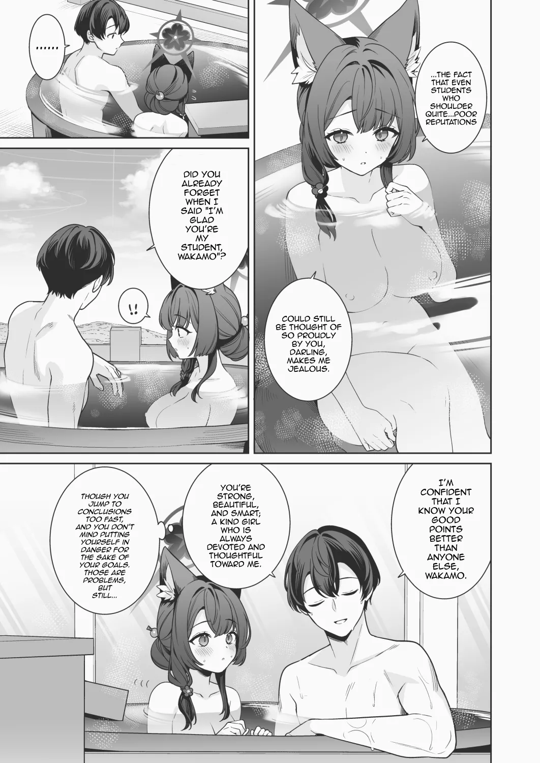 Onsen Kai Wakamo-bon Omake Ecchi Manga | Hot Spring Wakamo Book Bonus Sex Manga page 6 full