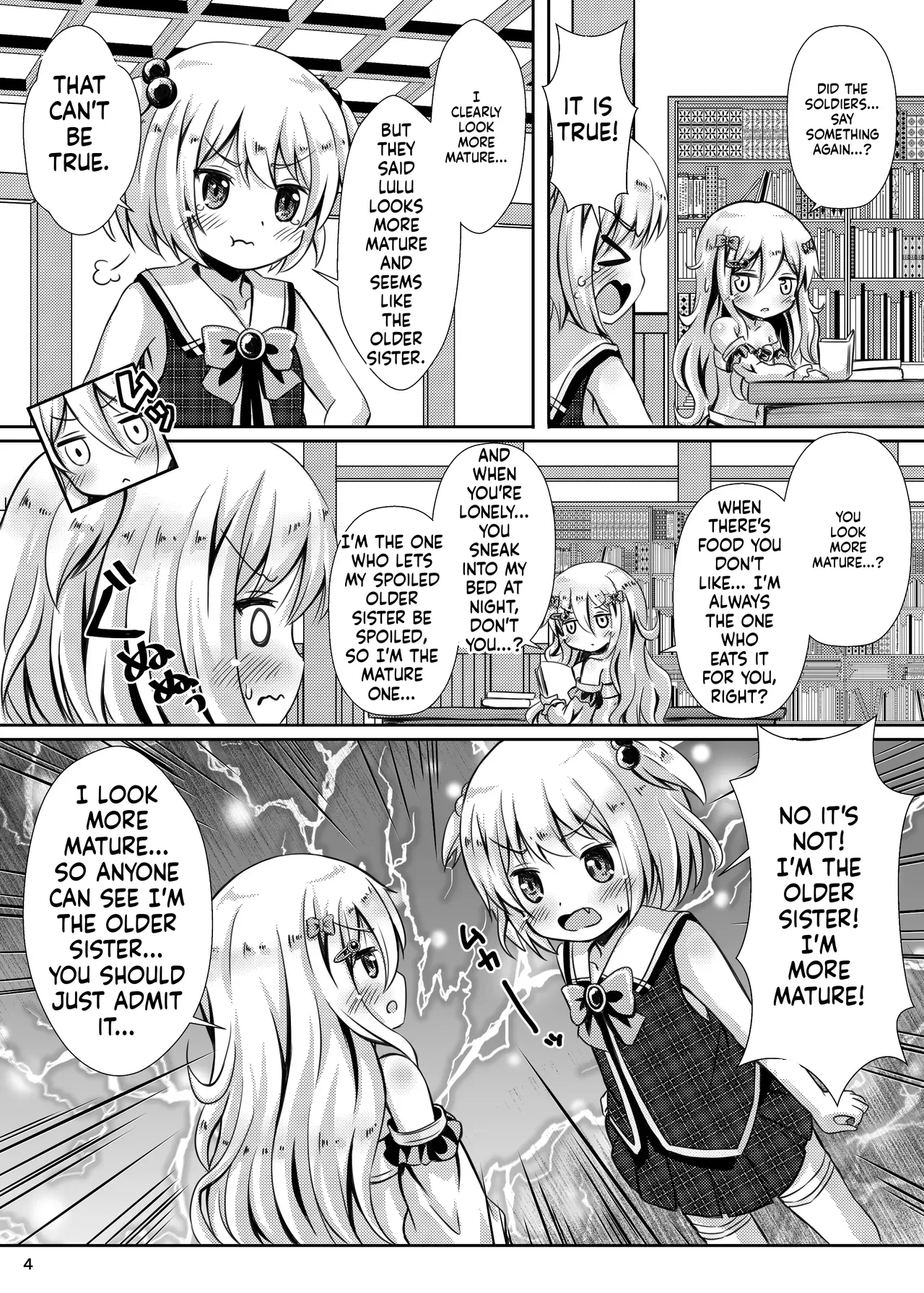 Onee-chan damon Ruru-chan no Baai page 4 full