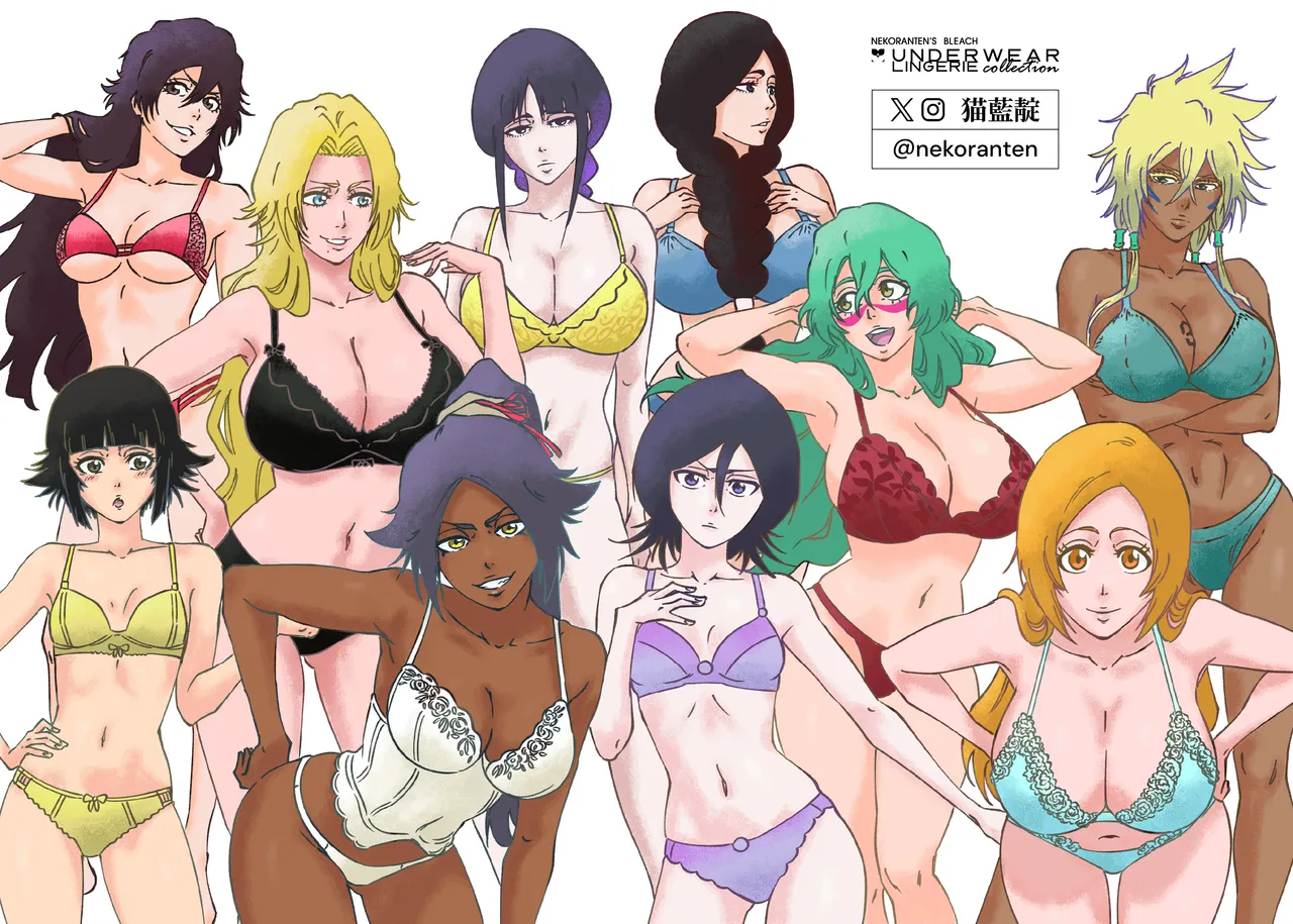 Bleach lingerie page 1 full