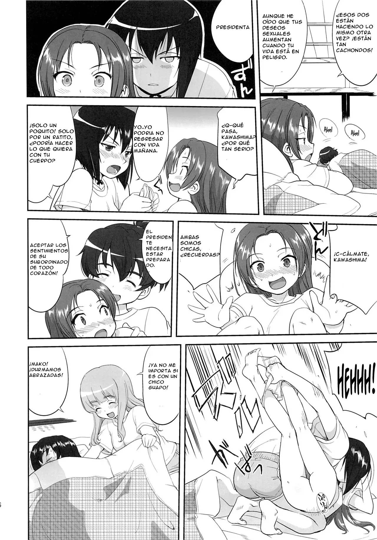 Yukiyukite Senshadou Kuromorimine no Tatakai page 7 full