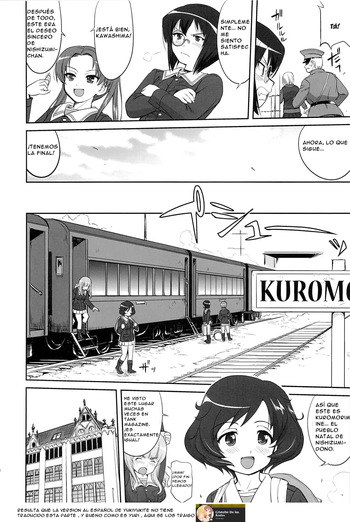 Yukiyukite Senshadou Kuromorimine no Tatakai cover