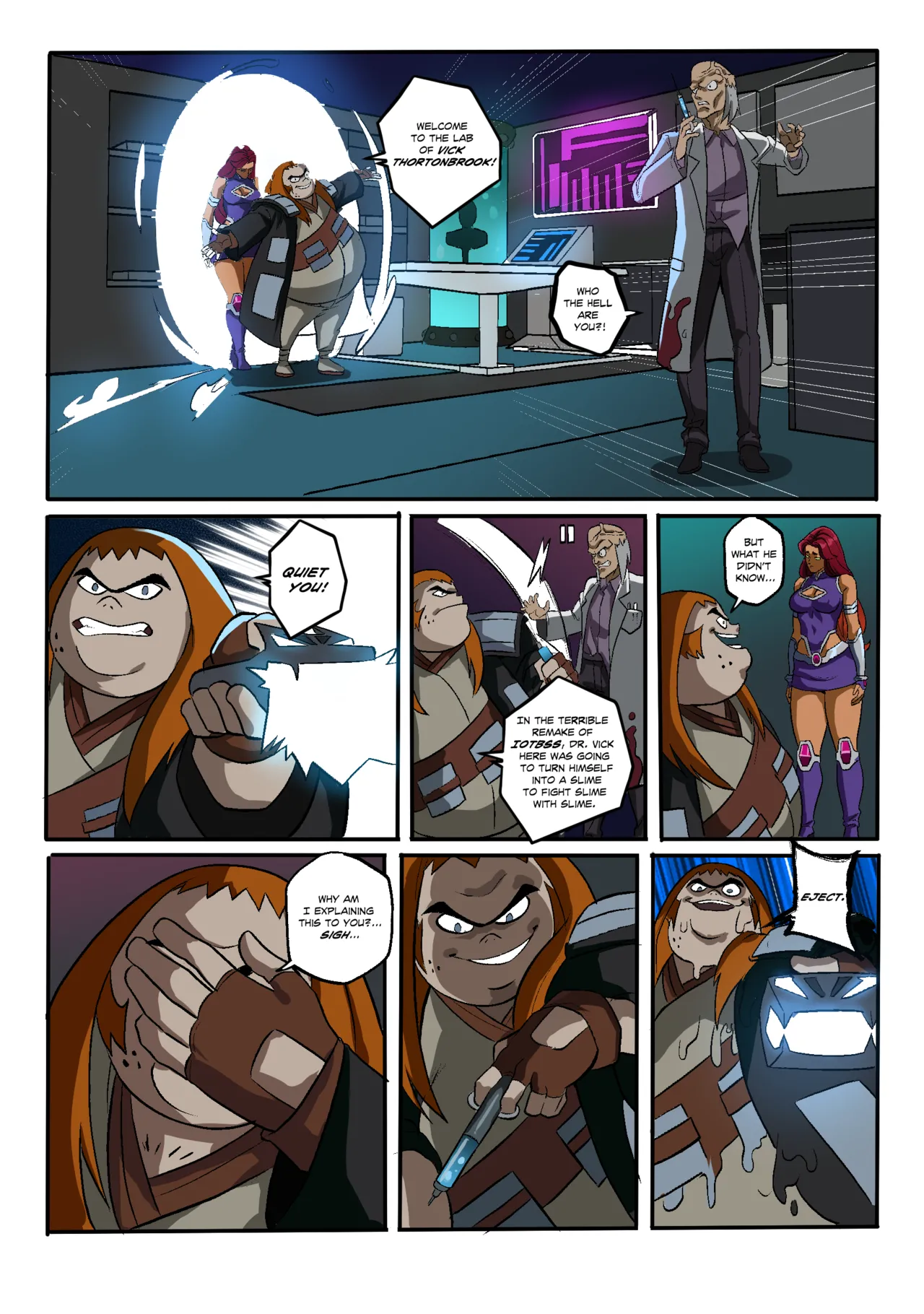 Starfire - Invasion Of The Slimes - Slime Possession - Possession hub page 7 full