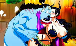 Nico Robin Pirate Beast x Jinbe