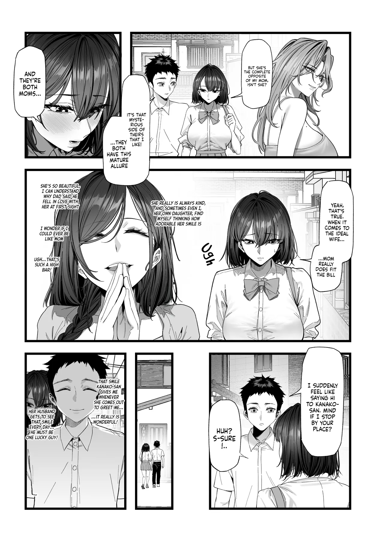 Netorare Saimin Apuri ~ Somerare Mesu-nobi suru Haha-musume ~ | The NTR Hypnosis App: A Corrupted Mother and Daughter Acting Like Sluts page 10 full