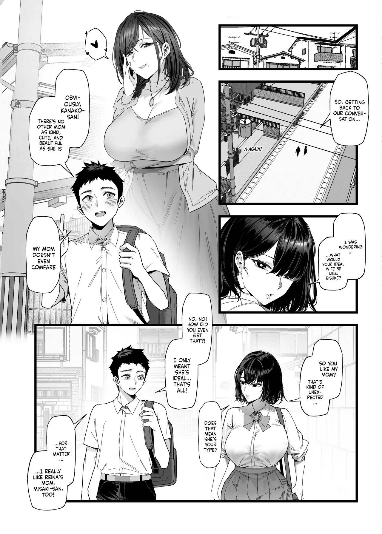 Netorare Saimin Apuri ~ Somerare Mesu-nobi suru Haha-musume ~ | The NTR Hypnosis App: A Corrupted Mother and Daughter Acting Like Sluts page 9 full