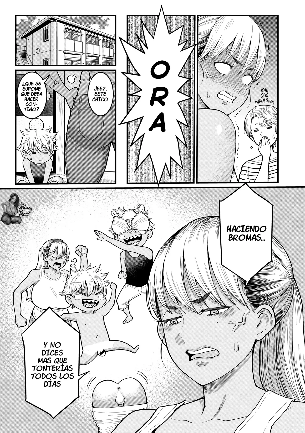 Oni Zeme! Goumou Moto Yan Do-S Mama no Itazura Musuko Choukyou｜¡Ataque Demoníaco! Una Madre Yankee Entrena A Su Travieso Hijo page 3 full